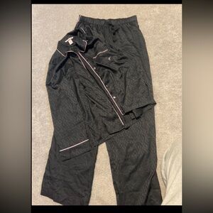 Victoria's Secret Black Set with Pink Accents